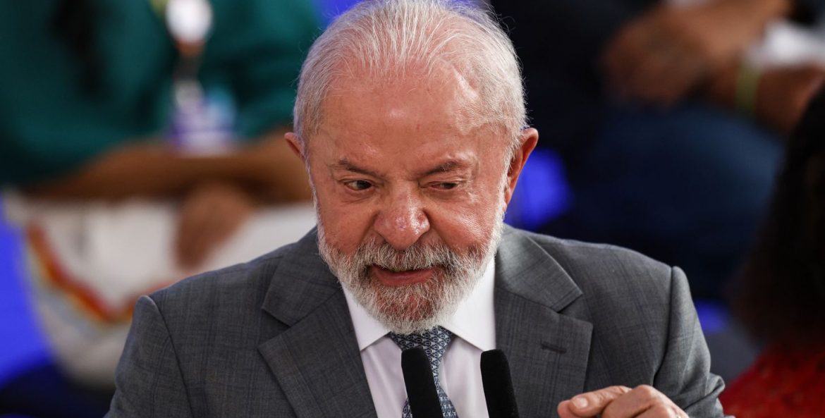 Presidente Lula falando sobre taxação