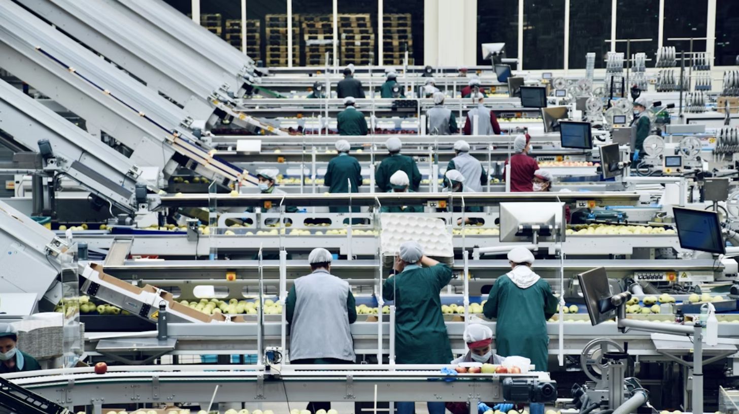 Produção industrial fica estável em novembro e recua na comparação anual