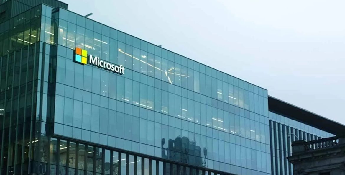 Fachada da Microsoft