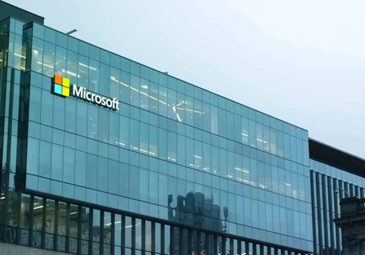 Fachada da Microsoft