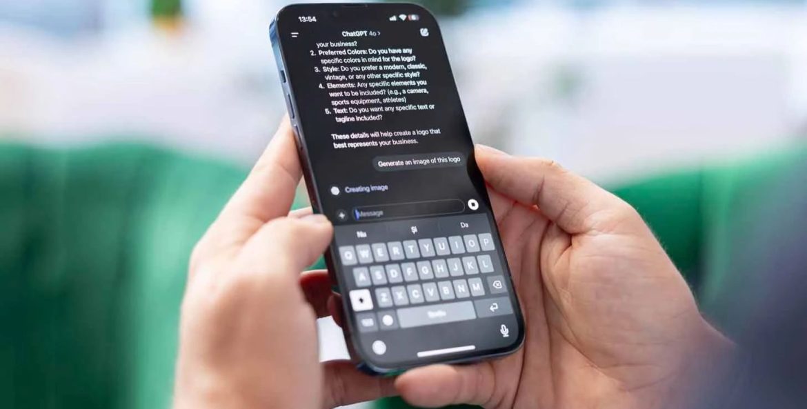 Openai mostrando no celular