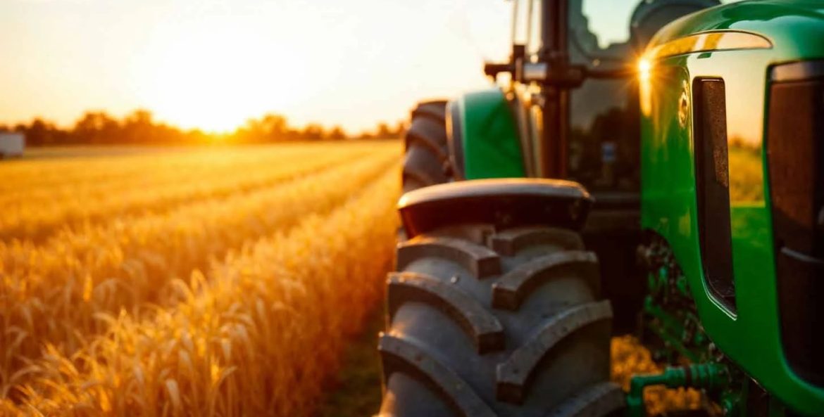 Maquinário no campo