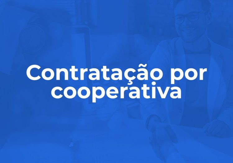 Contratação por cooperativa