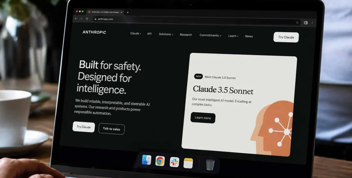 Notebook com anthropic aberto