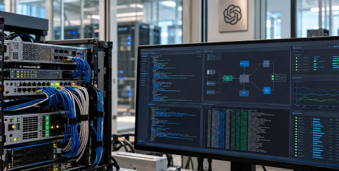 Computador mostrando o novo lançamento da OpenAI, chat gpt6