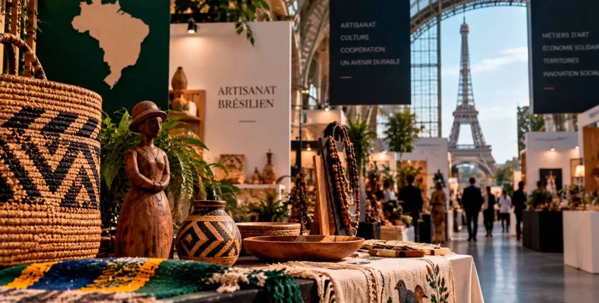 Feira internacional em Paris